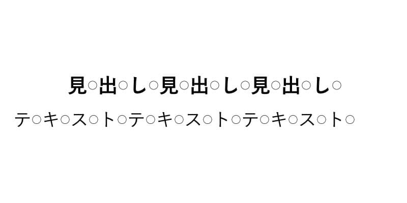 letter-spacingを指定すると空白が入る