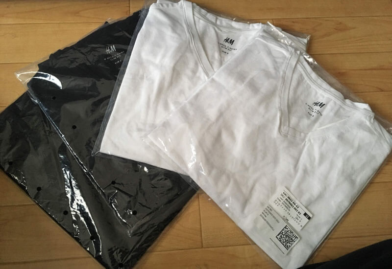 H&Mで買った服